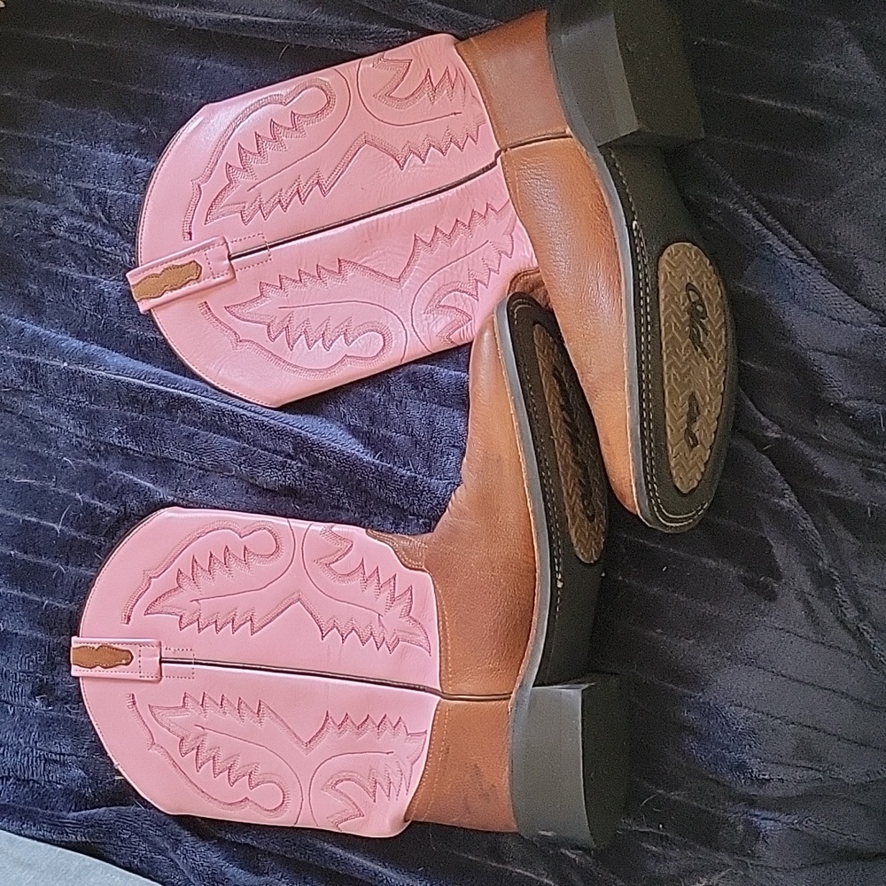 Old West Pink Boots